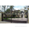 Practical and decorative Wrought iron sliding gate